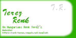 terez renk business card